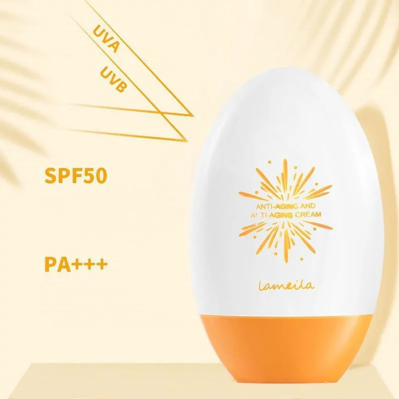 Лосьон для загара SPF50 увлажняющий отбеливающий органический солнцезащитный крем лица Lameila 3053