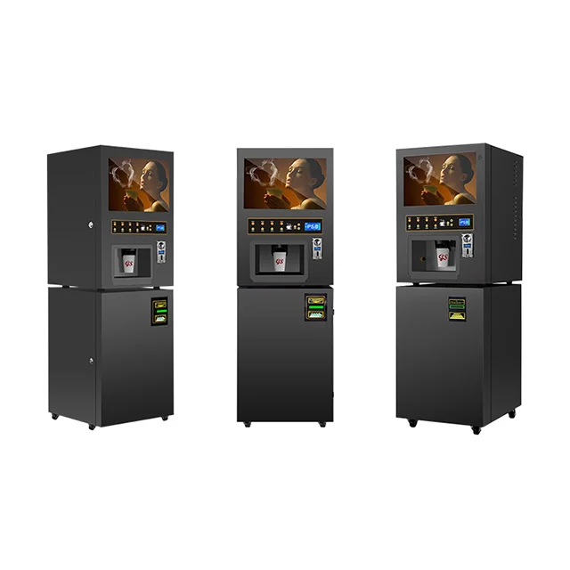 GS Automatic Nescaf Coffee Vending Machine for Commercial Investment
