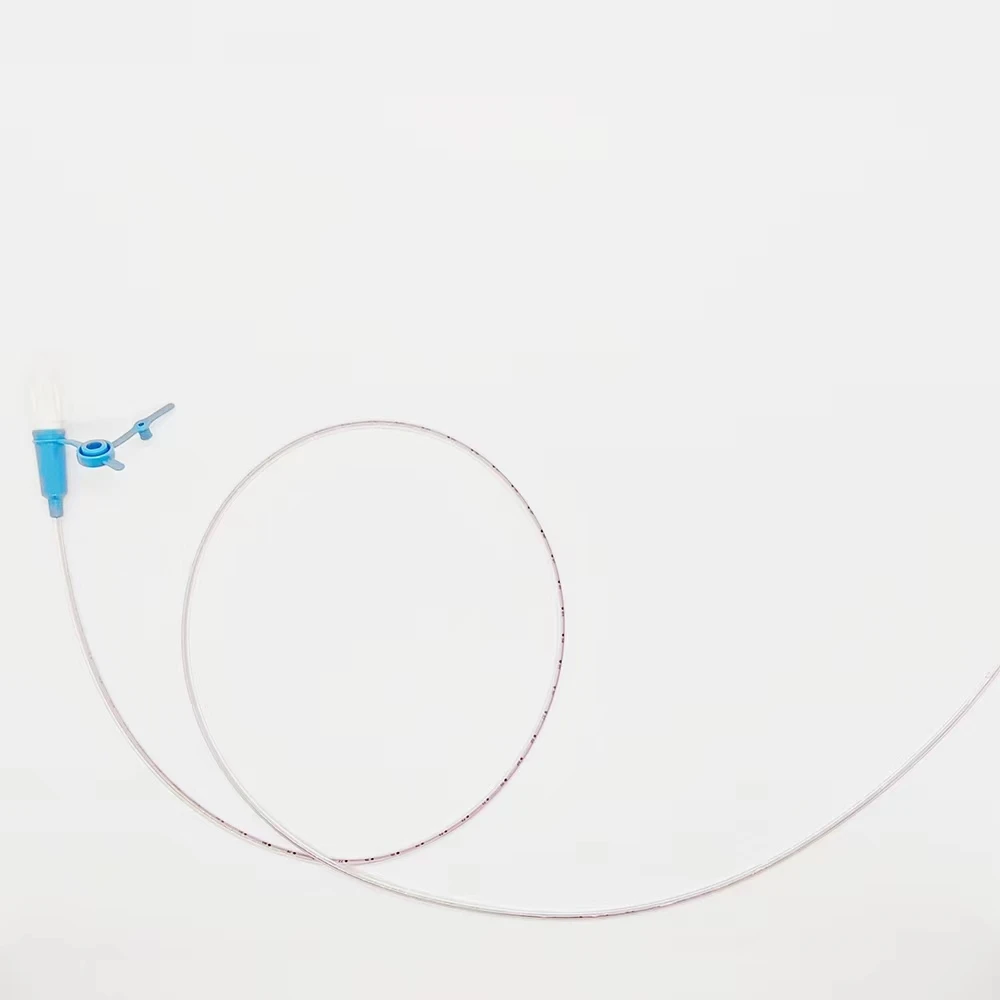 Stomach Tube Medical PVC/PU Disposable Nasogastric Feeding Tube with X Ray Radio-opaque Line