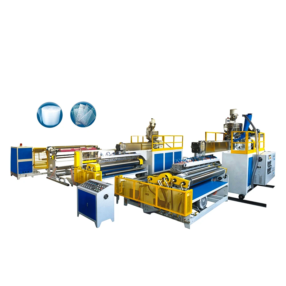 Машина для изготовления алюминиевой пленки с воздушными пузырьками, машина для изготовления полиэтиленовой пленки с воздушными пузырьками, машина для изготовления листов с воздушными пузырьками