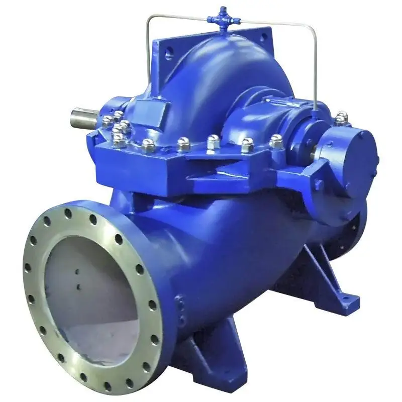 250S-65 single-stage double-suction horizontal spilt centrifugal pump transport pure water or normal no corrosion sewage water