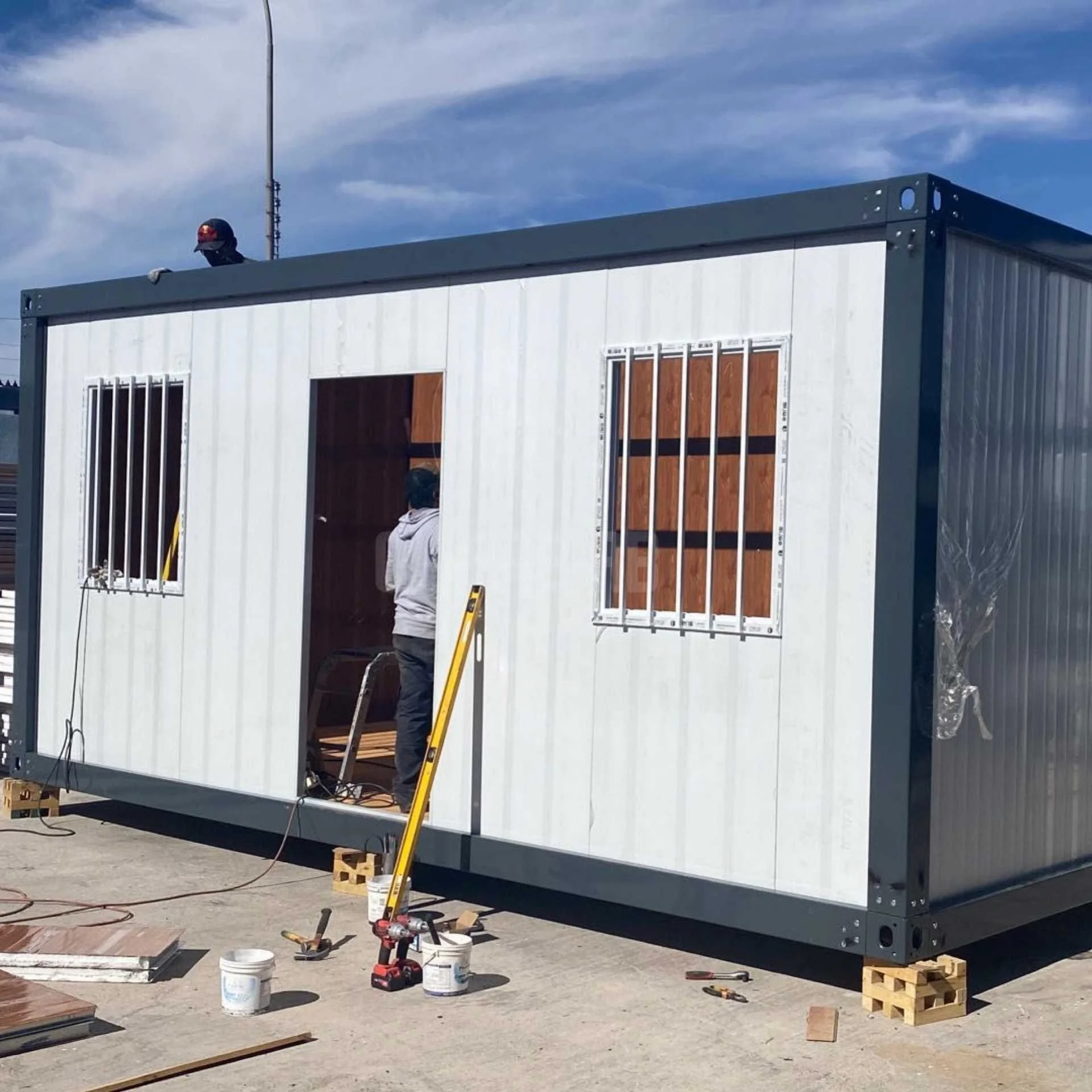 Luxury Homes Prefabricated For Sale Converted Glass Japan Folding Living 2 Storey Expandable In Smart Container