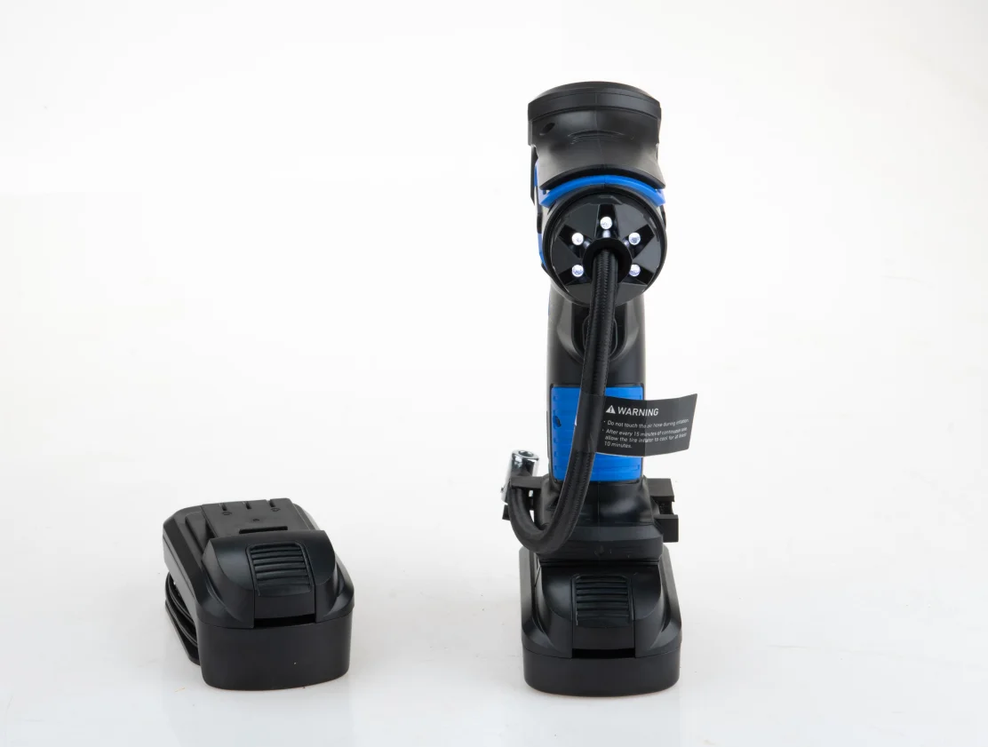 20V  car air pump mini portable battery wireless rechargeable cordless digital compressor for car tires tire inflators