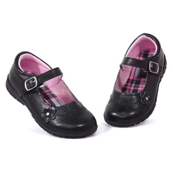 Black Children Performance Princess Dress Shoes School Shoes Girls Leather Shoes