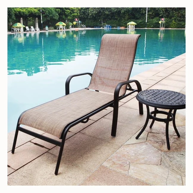 High Strength Durable Breathable Beach Chair Material PVC Coated Polyester Mesh Fabric