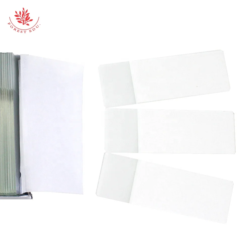 7105 Microscope Slides 50Pcs Clear Glass 25.4Mm*76.2Mm Single Sides Frosting High Definition Microscope Slides