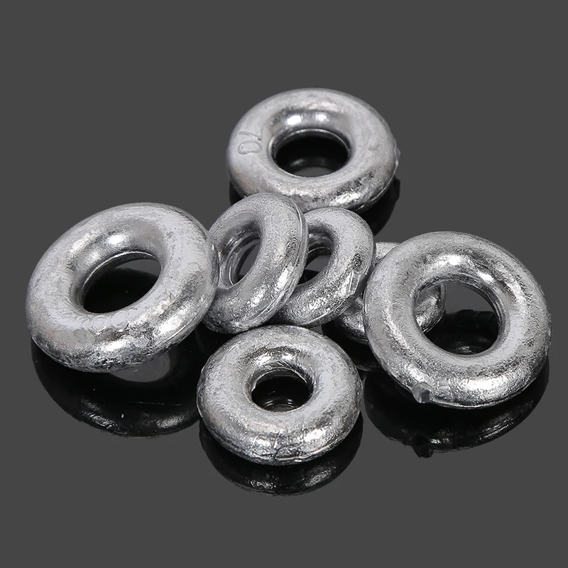 Fishing Sinker Making Machine Tackle Flat Fishing Weights Sinkers Metal Weight Deep Sea Accessories Tackle