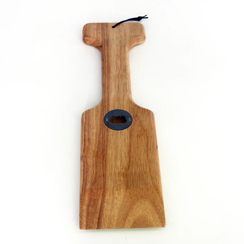 Oak Wood Grill Grate Scraper Bristle Free BBQ Brush Wooden Grill Cleaner BBQ Cleaning Accessories for Gas Charcoal Grill