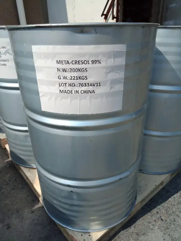 CAS 108-39-4 high purity 99.5% C7H8O meta m-Cresol