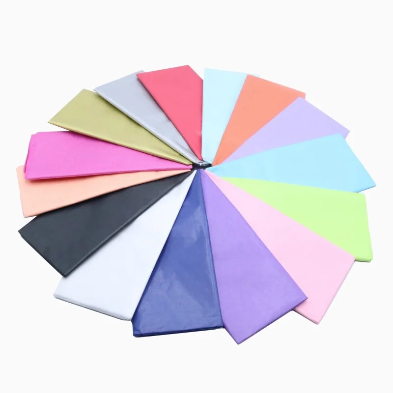 10sheets/bag Custom Tissue Paper Packaging Good Price Colorful Arts Crafts Snow Pear Paper Gift Flower Wrapping Tissue Paper