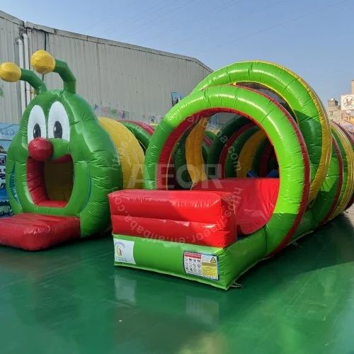 Popular inflatable obstacle course event rental jumping castle amusement park obstacle course inflatable