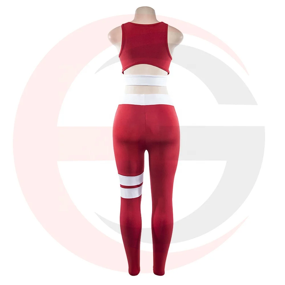 Low MOQ Custom Fitness Yoga Wear Sport Clothing Set Women Compression Mesh Yoga Sets Good Quality Durable Fitness Wear Yoga Set