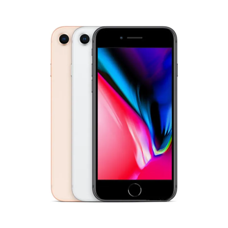 Wholesale Best Price  Used Mobile Phone Original 64GB 256GB For Apple Iphone 8 Mix Colors