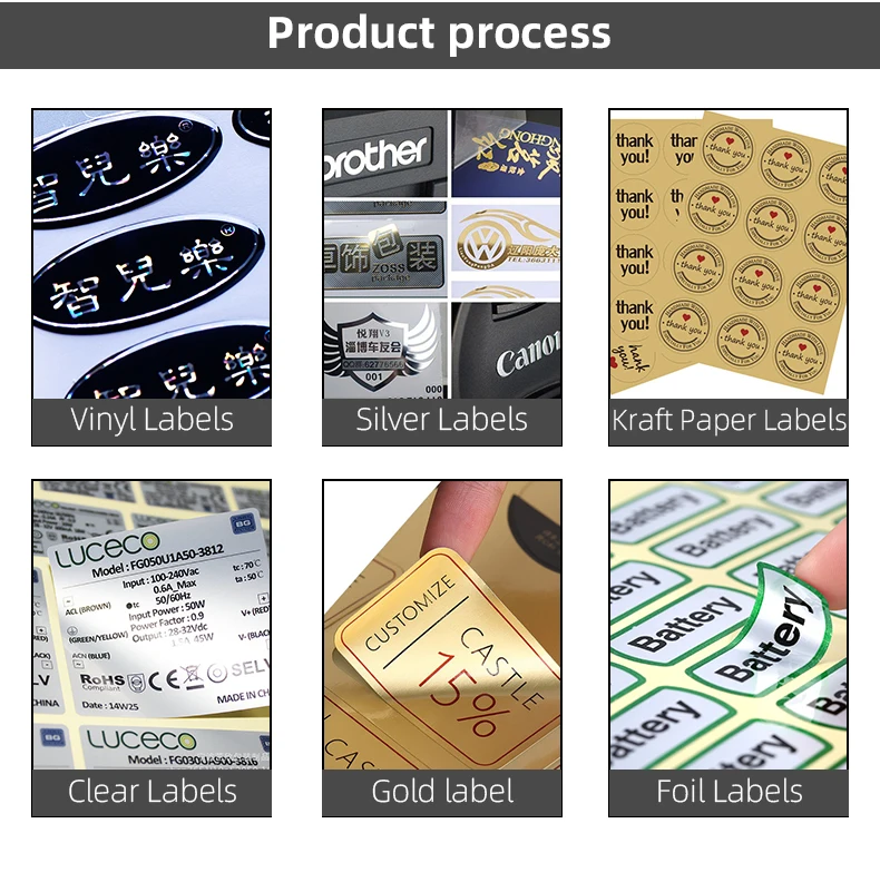 packaging seal sticker