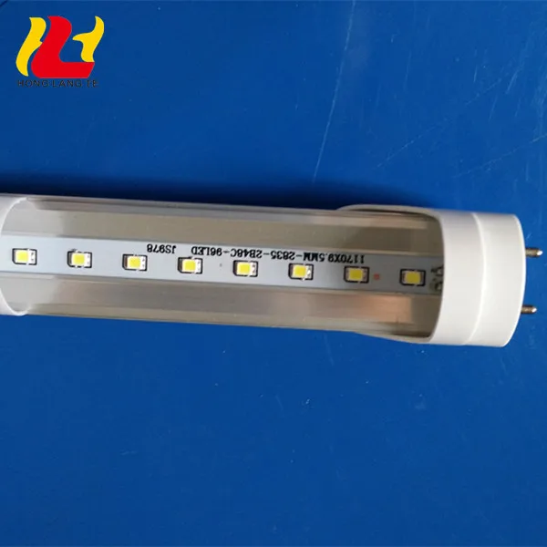 1200MM 4ft T8 LED Aluminum Base Plastics Cover 130lm/w daylight fluorescent single Tube 18W 6500k wall mounted For Fixture