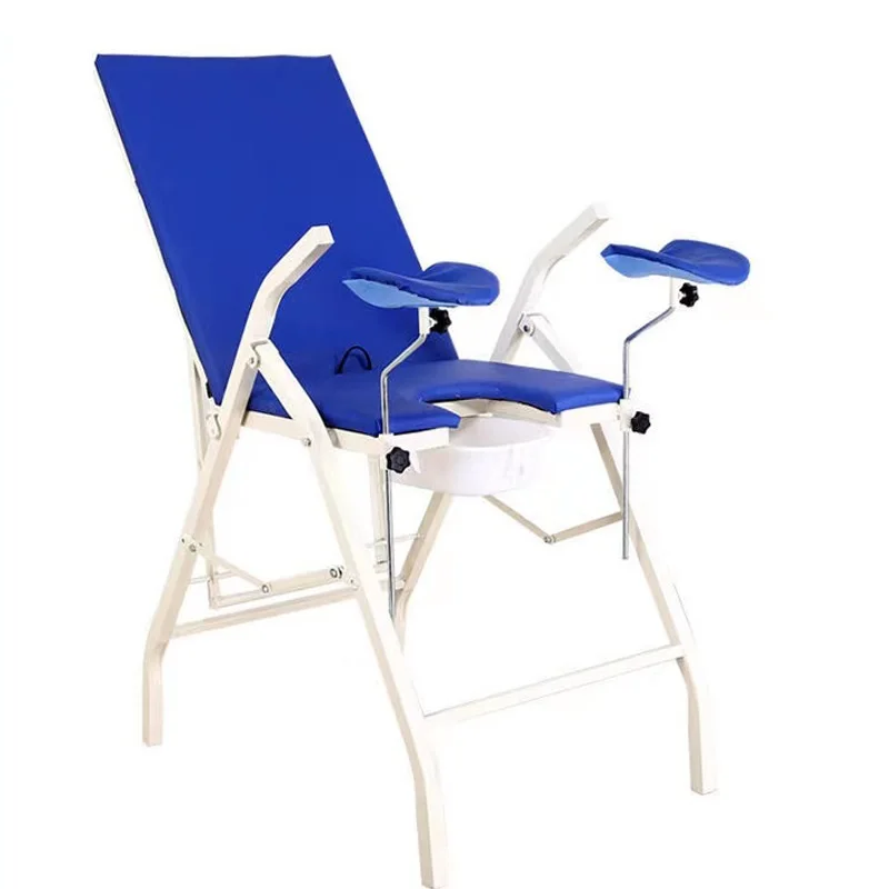 Customized Medical Folding Gynecological Examination Bed Gynecological Examination Chair Clinic Portable Operation Bed