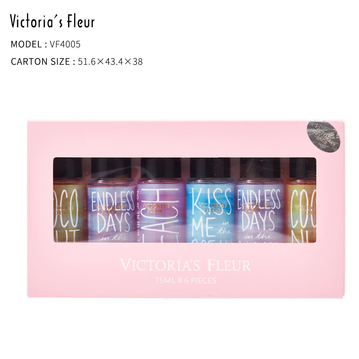 Private Label Ladies Skin Care Body Perfumess Set Long Lasting Fragrance Perfume Set