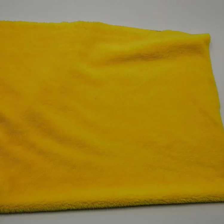 Double Side  Cloth Fabric Arctic Velvet  100% Polyester Knitting Pile Wool