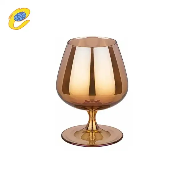 High quality wine glass stemware with classic shape Custom Glass Dessert Crystal Wine Glasses Brandy Glass Cognac Wine Cup