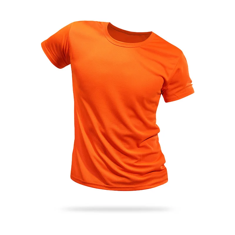 Dry Fit Sublimation Shirts Blanks Tshirts With Logo Custom Logo Printed T-shirts 100 Polyester T Shirt Wholesale T Shirt For Men