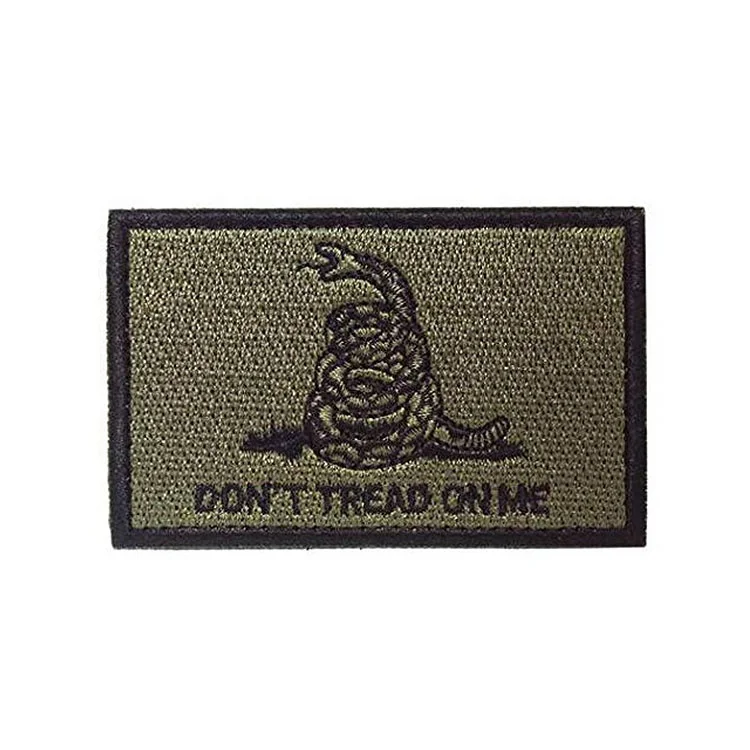 Custom Manufacturer Tactical Vest Patch Backpack Hat Jacket Accessories Patches Embroidery Hook and Loop