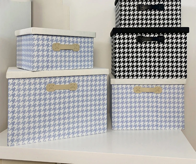 Cloth Blanket Storage Bag Closet Organizer Underbed Storage Foldable Cotton Linen Closet Clothes Storage Bags Organizer bag