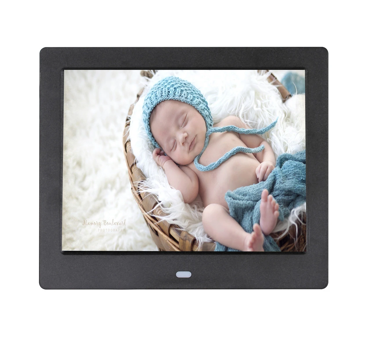 Wholesale LCD video playback 8 inch digital photo frame for advertising