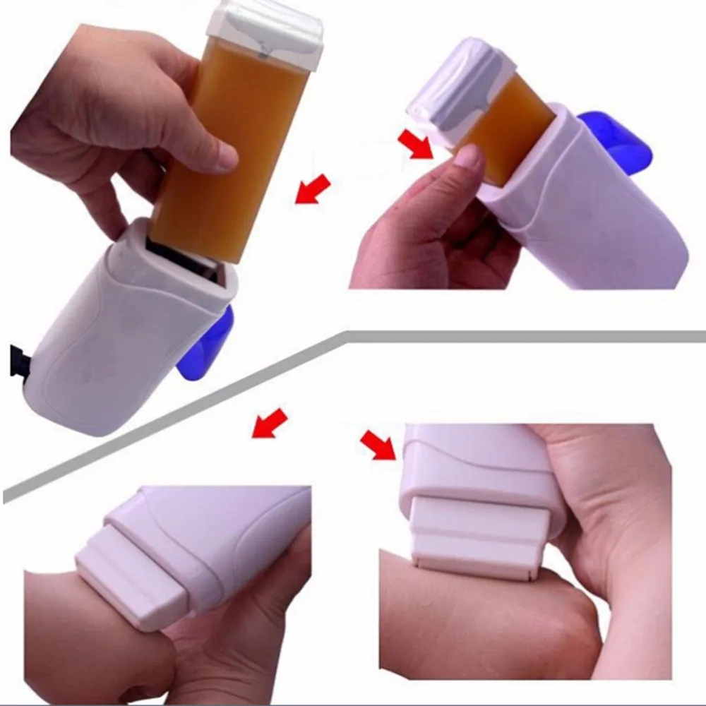 Wholesale Depilatory Roll Hand Held Roller Depilatory Wax Heater For Cartridge Wax