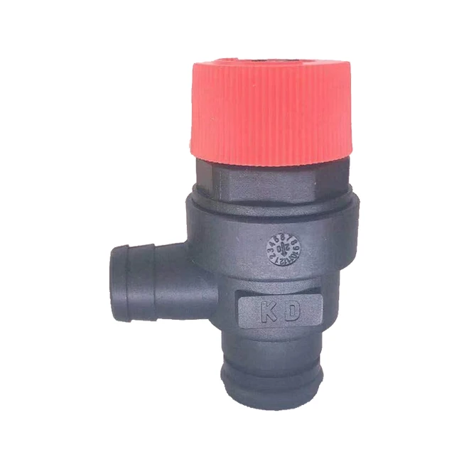 Custom Pressure Plastic Multi-port Boiler Relief Safety Valve For Gas