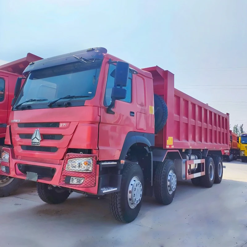 CNHTC Heavy Truck 8x4 12Wheelers 400HP Engine Howo Dump Truck