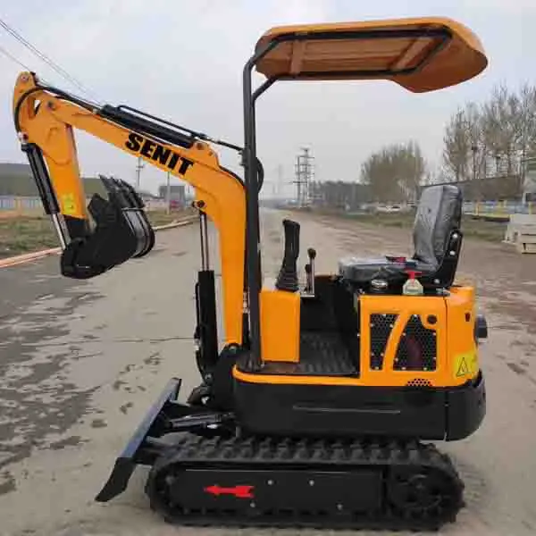 Chinese small hydraulic digger 1 ton mini excavator