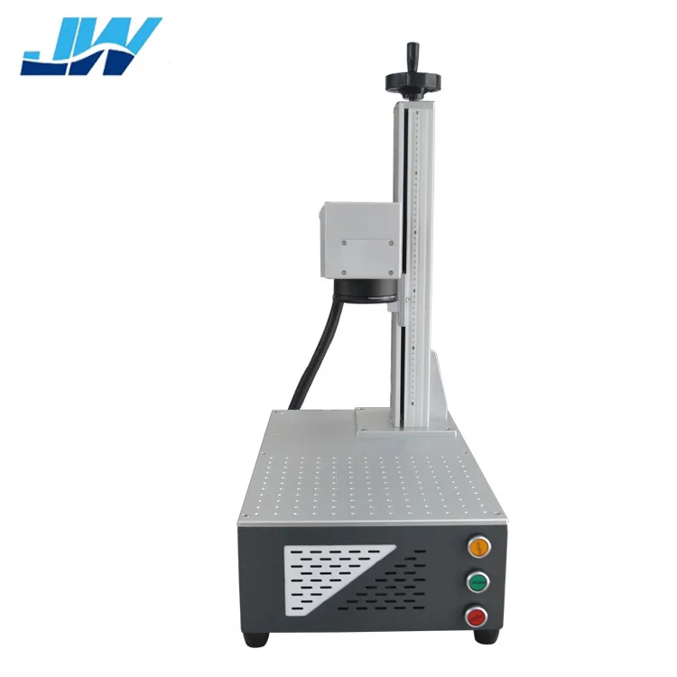 Portable Fiber Laser Engraver Machine 20W to 60W for Glass Cup/Bottle Laser Marking Small and Mobile Laser Engraving Unit