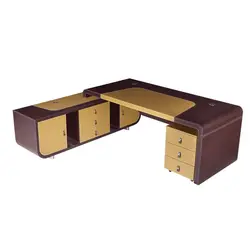 Jiulong Yousheng CEO Office Table Luxury Director Desk for President Executive Desk Set