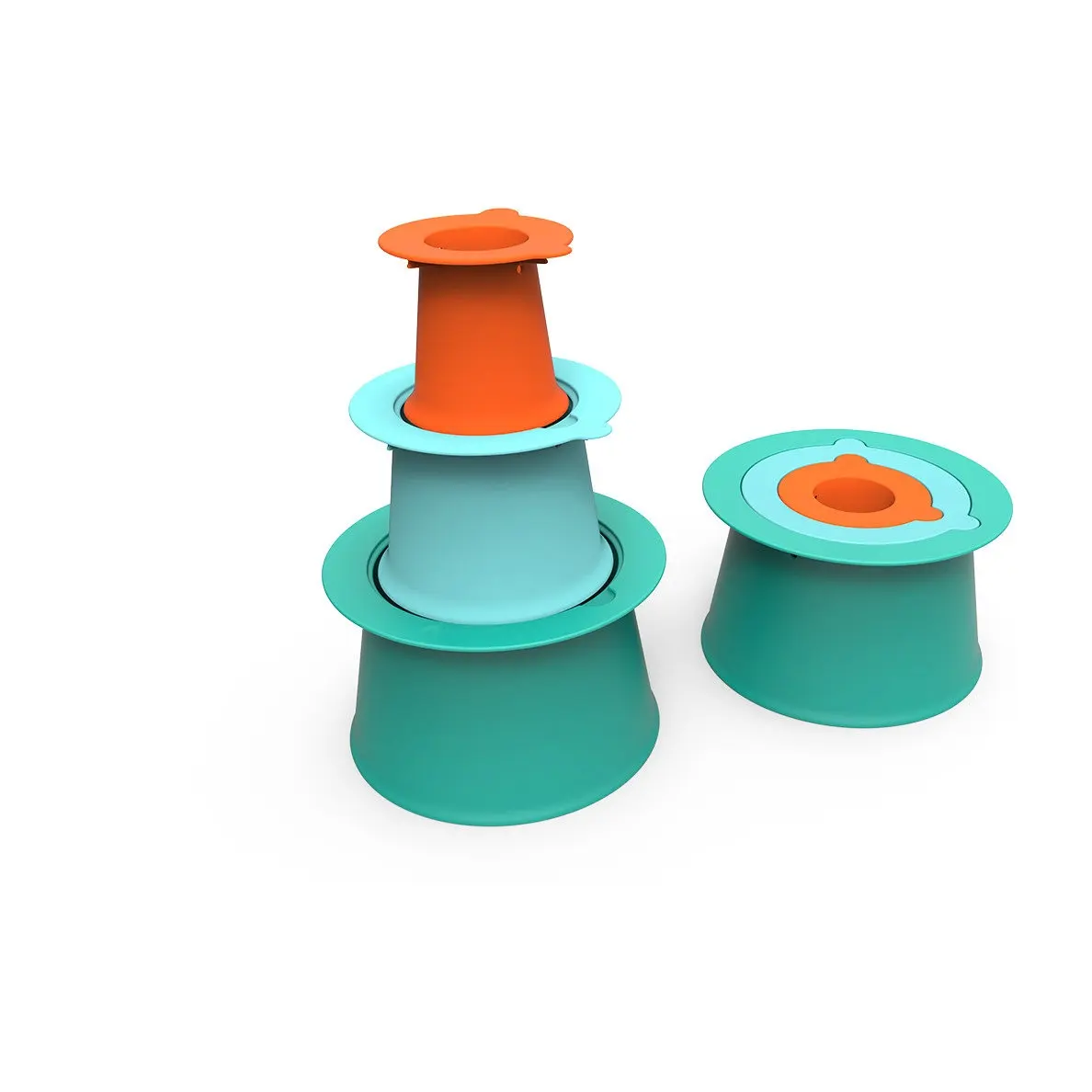 Набор силиконовых замков для