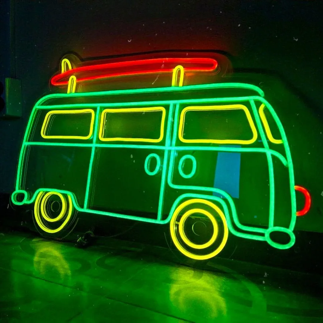 Wholesale High Quality Custom Soft Acrylic Led Neon Car Logo Sign Flexi Neon Sign