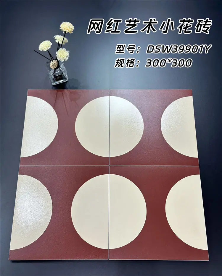 TORCH wholesale  decorative ceramic accent tiles hand painted backsplash floor tile with flowers porcelain designs patterns patt