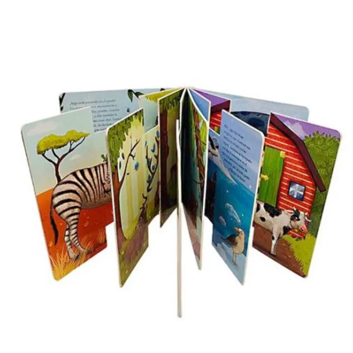 Высококачественные индивидуальные исламские детские книги карточные с принтом