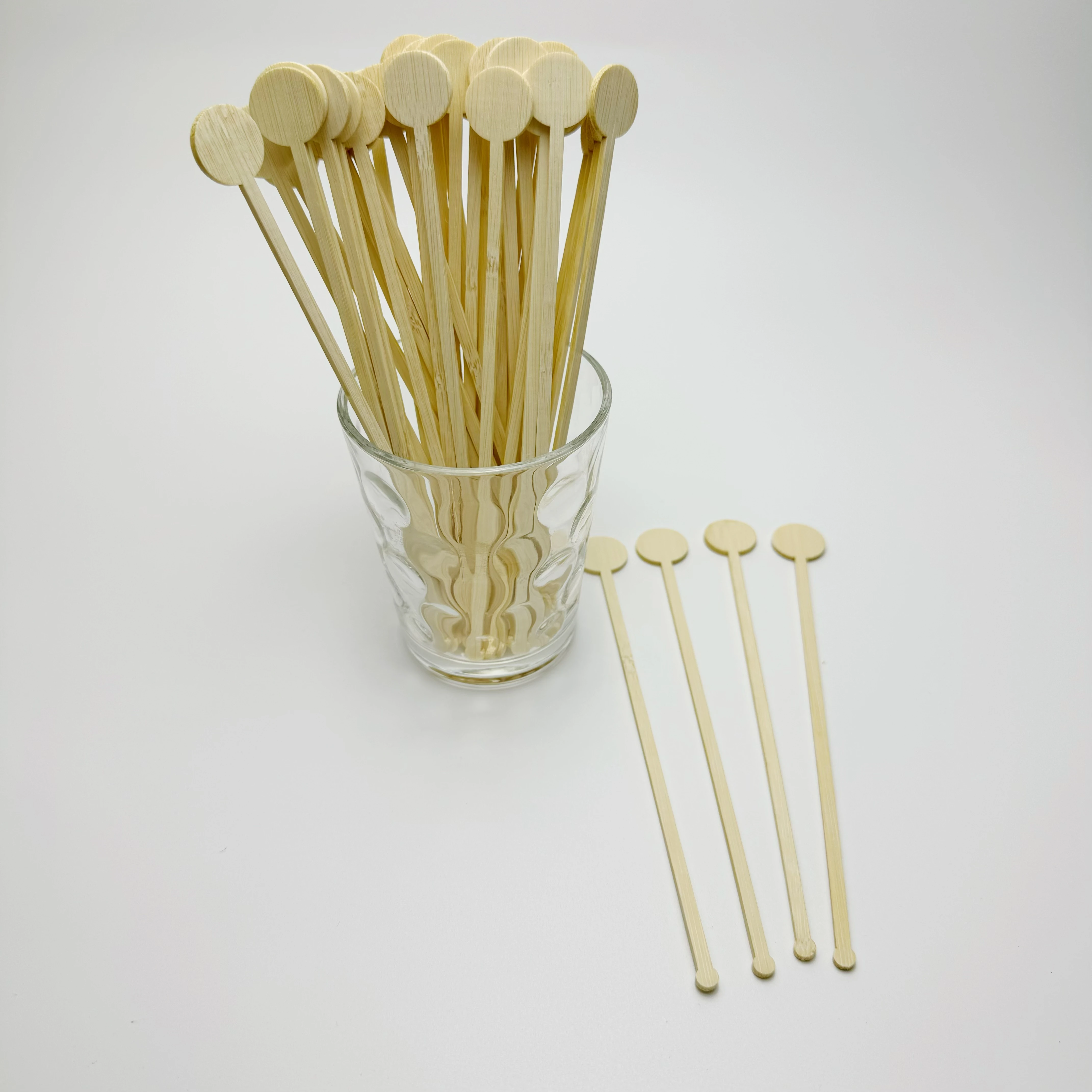 2024 hot sale OEM Portable bamboo coffee stirrer
