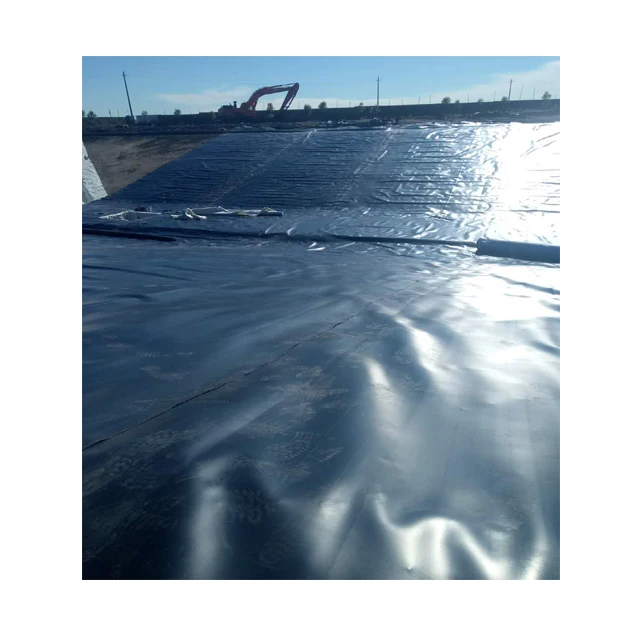 Mining landfill dam plastic sheet membrane lake farm fish tank film pond liner 0.5mm 1.5mm 2mm thickness hdpe Geomembrane