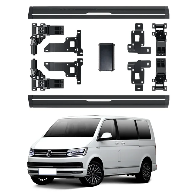 Auto Parts High performance Aluminum alloy run board electric side step for VW Multivan T6 power running boards T5