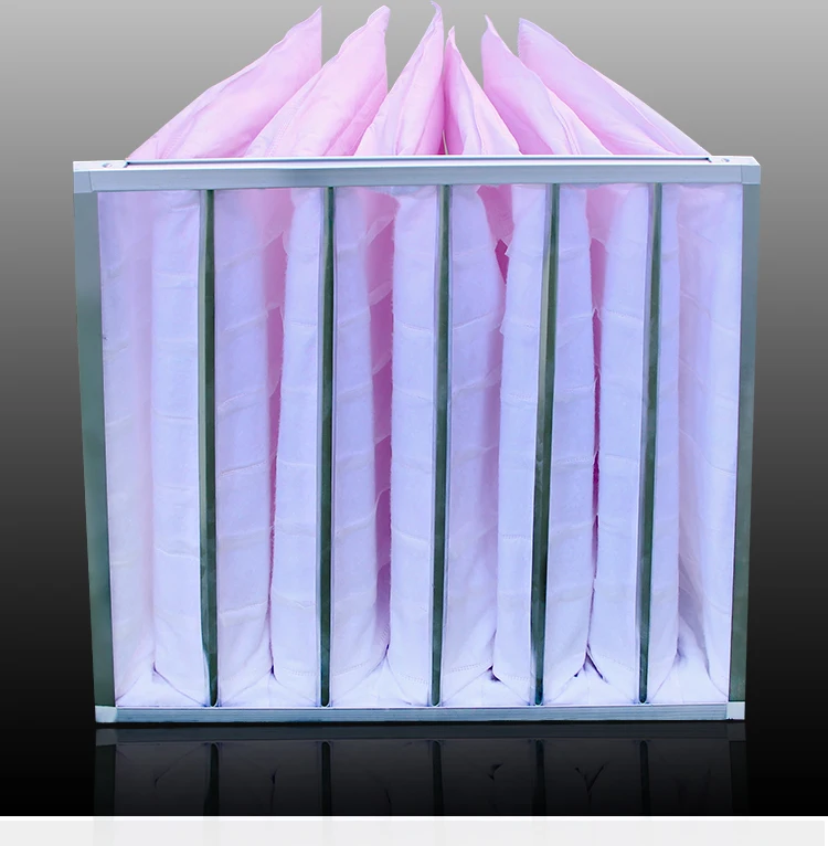 Huatai Air Filter Bag Filter  F7 F8/synthetic Fiber Air Pocket Filter For Air Conditioning