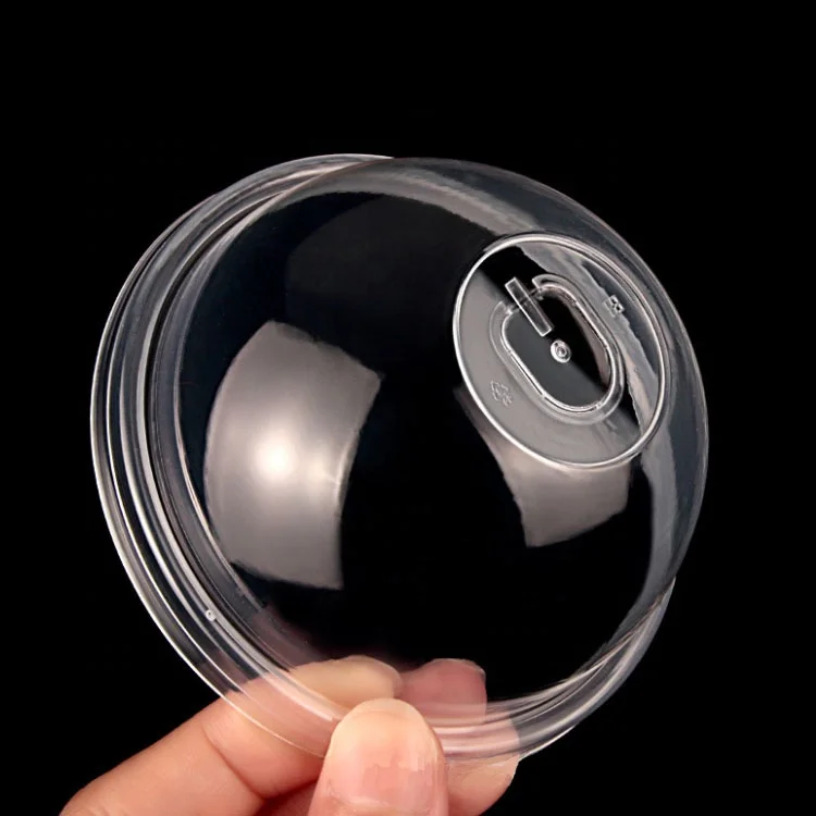 90mm Dome Lid  Injection Molded Switch Cover Disposable Lids Waterproof Food Grade PP Material for Paper Cups