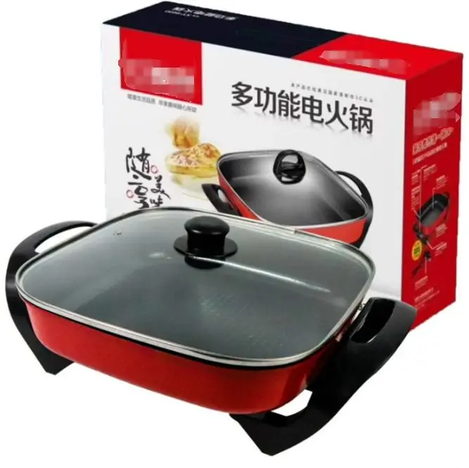 Factory Supplier Hot Sale Electric Stainless Steel Hot Pot Multipurpose Cooking Pot hot pot cooker electric Good Price