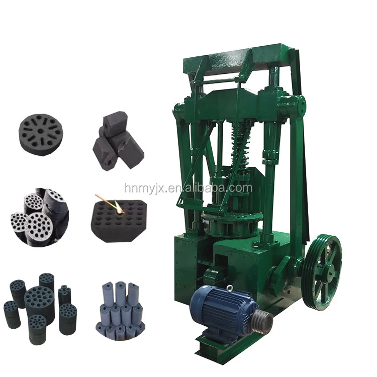 Punch Pressing Honeycomb Machine Production Line To Make BBQ Charcoal  Briquettes