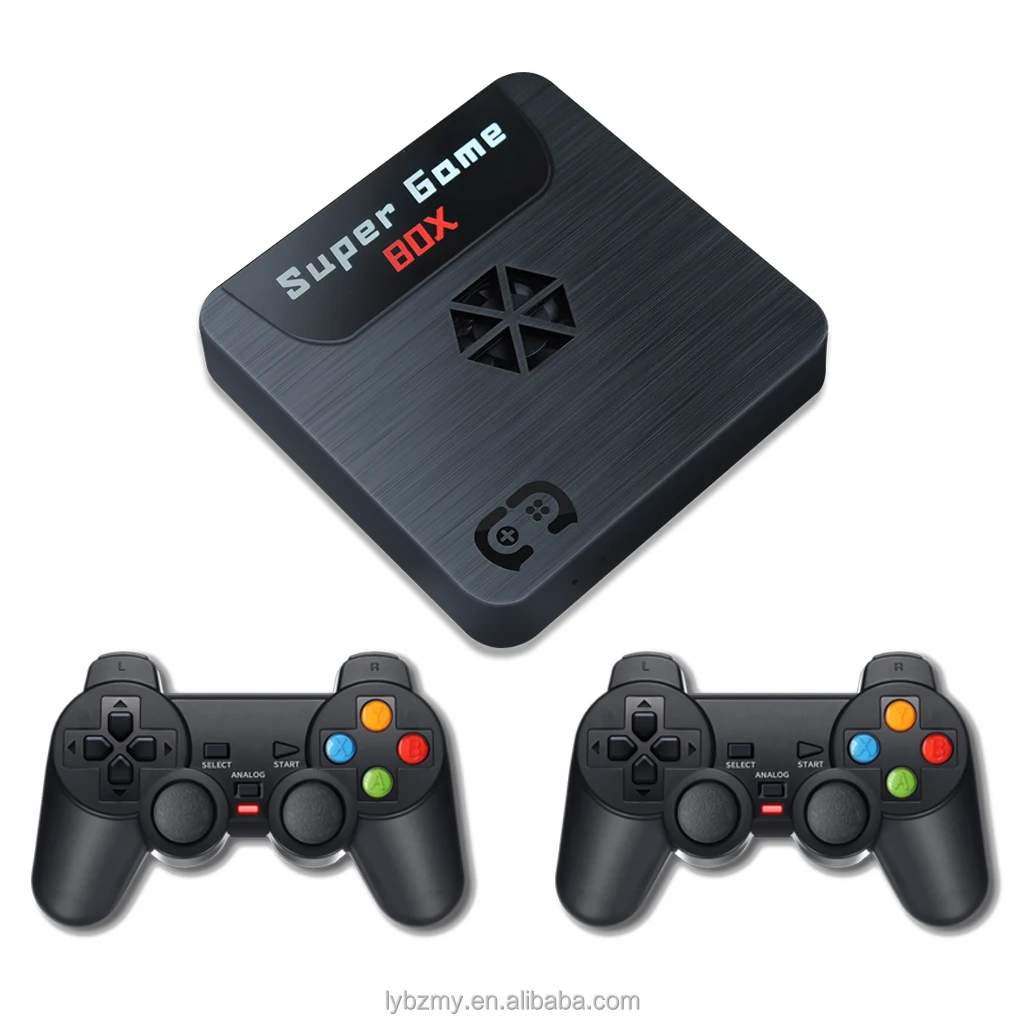 4K TV Player Classic 64G X5 Game box Wireless 9163 Video Game Console