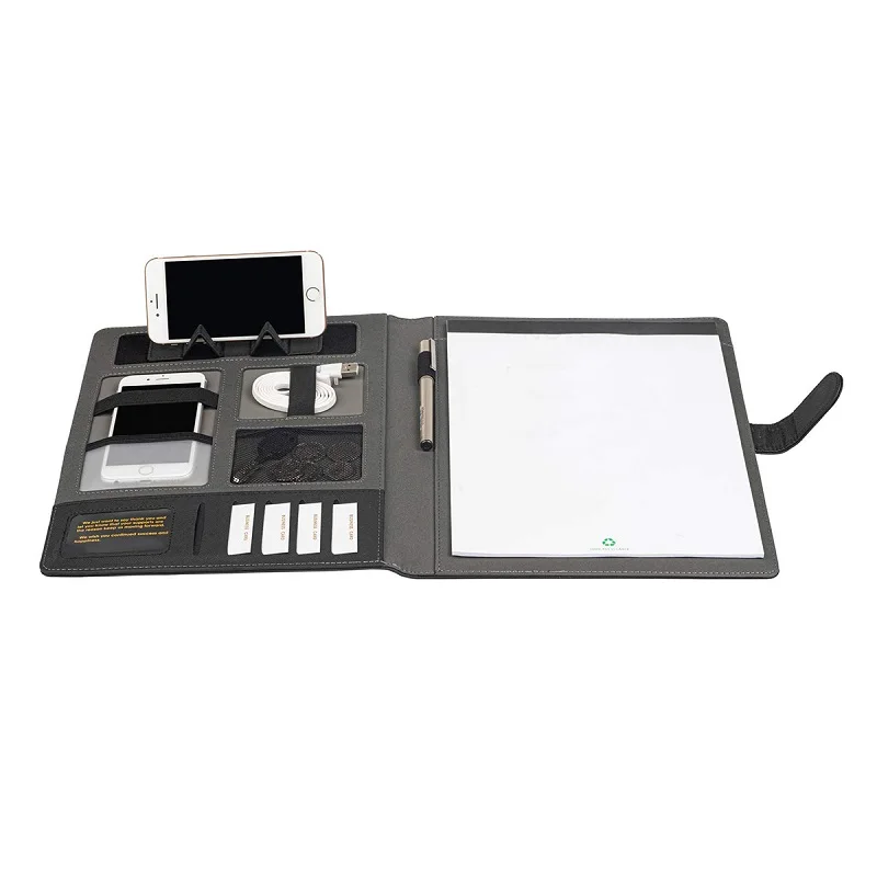 Leather Document Folders Leather Organizer Writing Padfolio Leather Journal Notebook