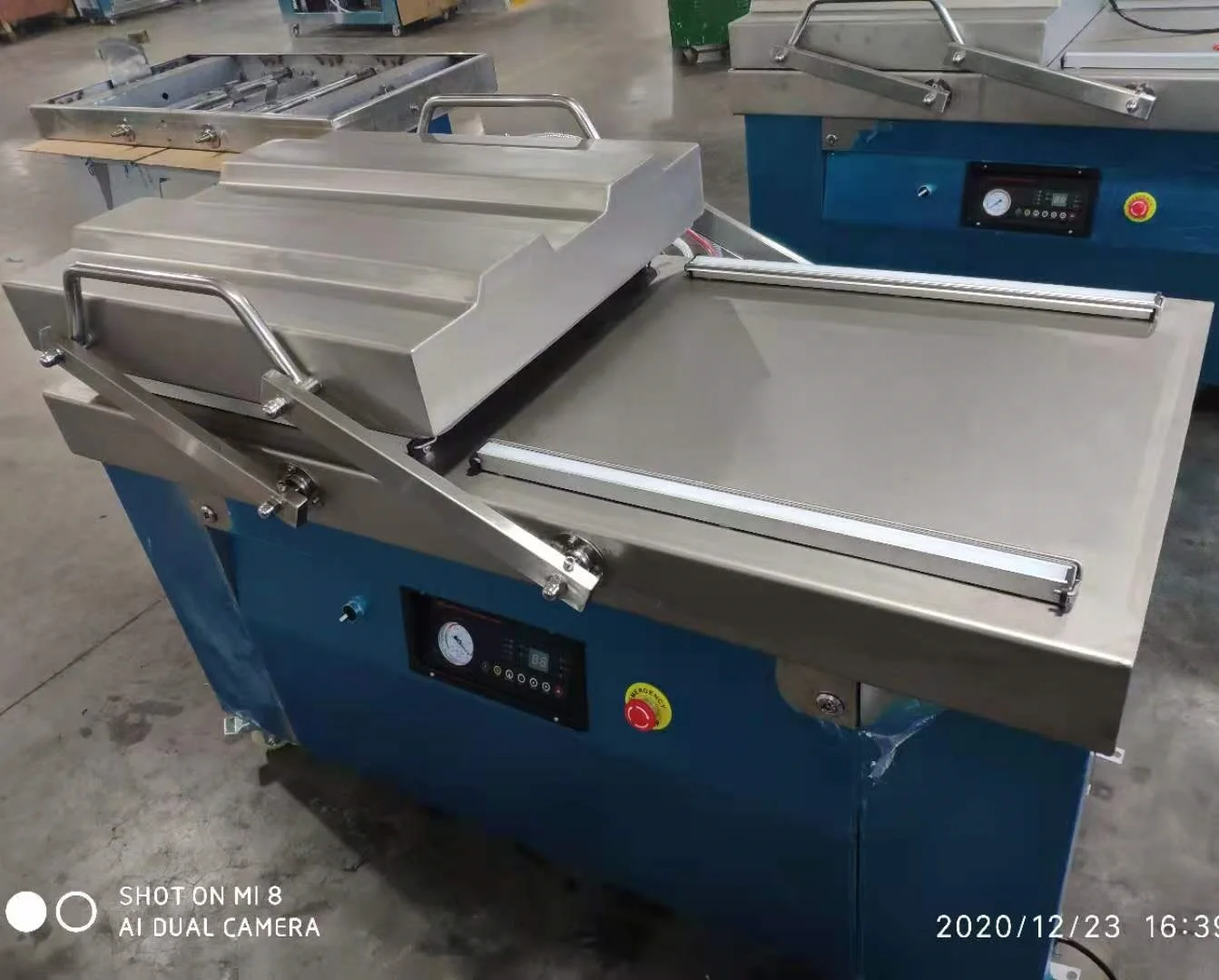 dz600 vacuum sealer machine food industrial,  DZP600-2SB machine sous vide export to Taiwan