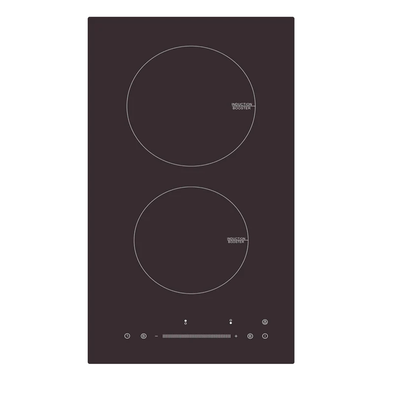 2-Burner Induction Cooker Rapid Heating Electric Household Appliance Mechanical Operation