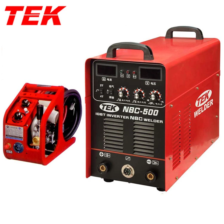 Single IGBT NBC-500 MIG-500 MAG-500 GMAW-500 FCAW-500 CO2 Protected MIG MMA Stick Rod Holder Discrete IGBT Welding Machine OEM