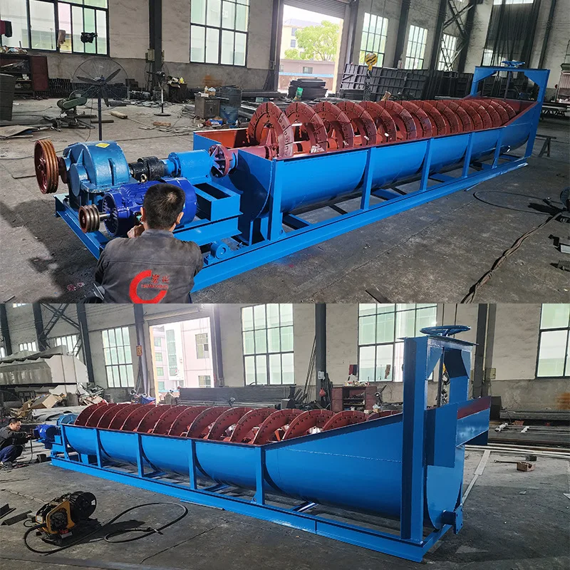 Hot sale spiral classifier price,double spiral classifier ,40tph spiral classifier,sand washer machine